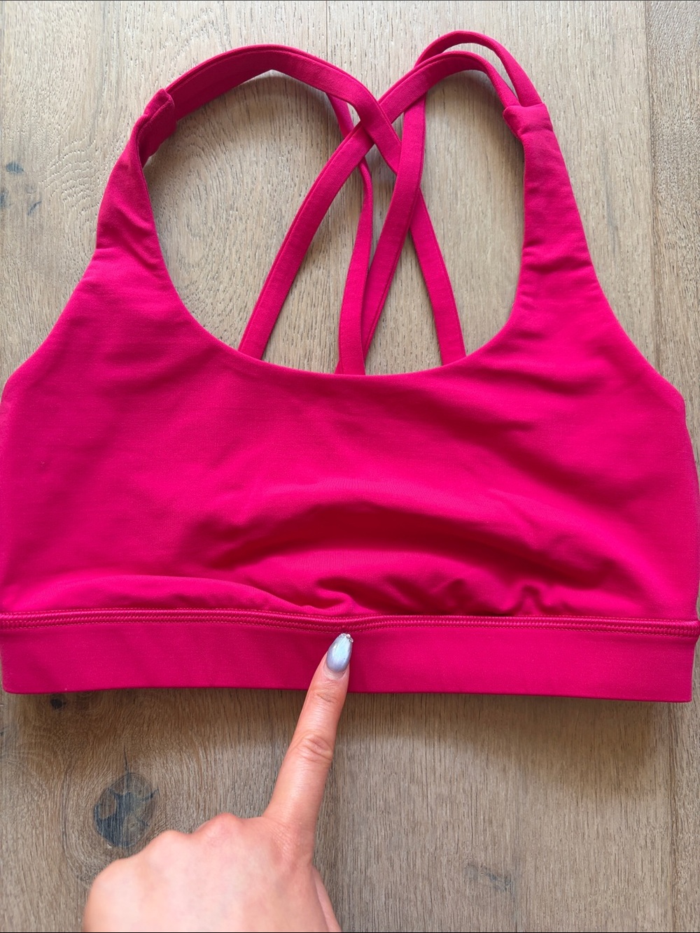 GUC energy bra calypso pink size 4 lululemon - Picture 3 of 15